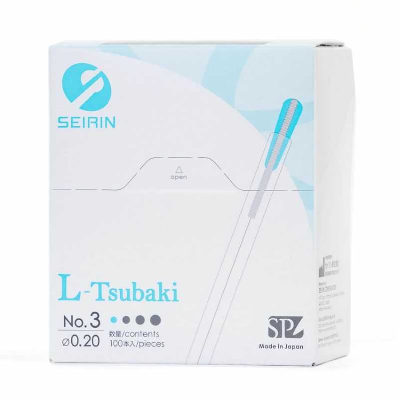 セイリン鍼 L-Tsubaki（旧：LタイプSP） （100本入） | タカチホ