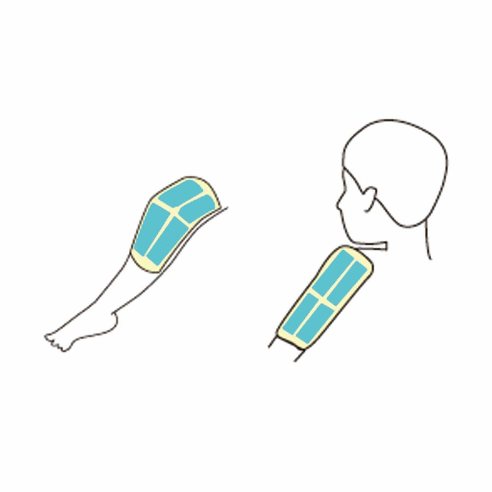 アイシングフィットG 関節用 Lサイズ 使用例