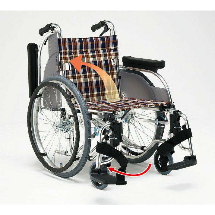 介助型車椅子 松永製作所 ＡＲ－６０１ アームサポート跳ね上げ ...