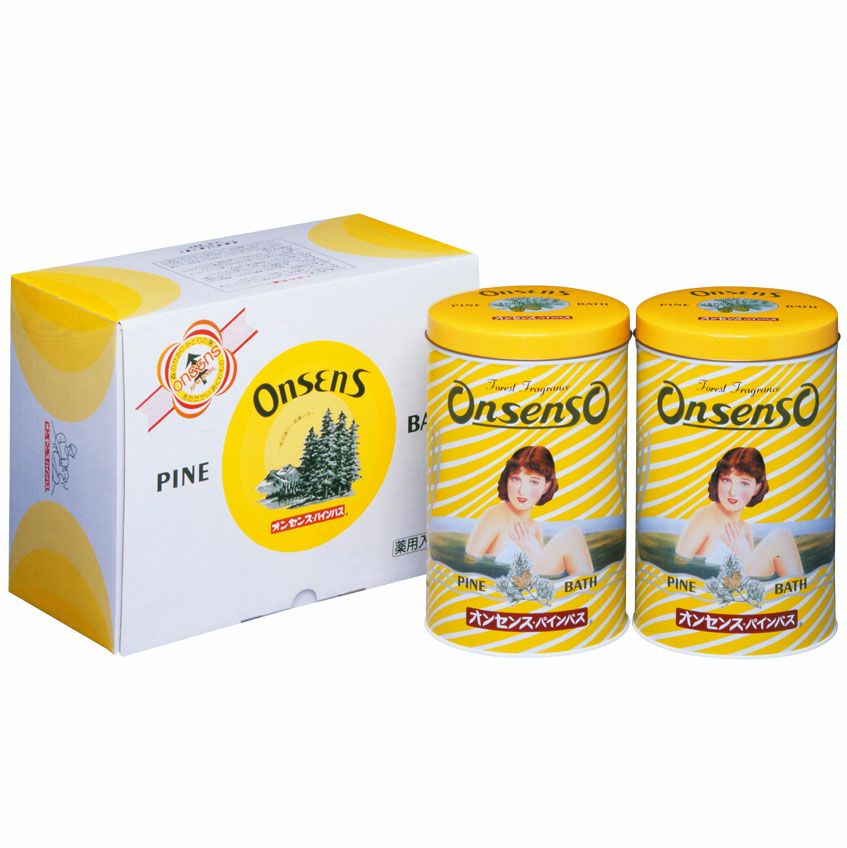 オンセンス・パインバス ギフトセット　2100g×2缶入