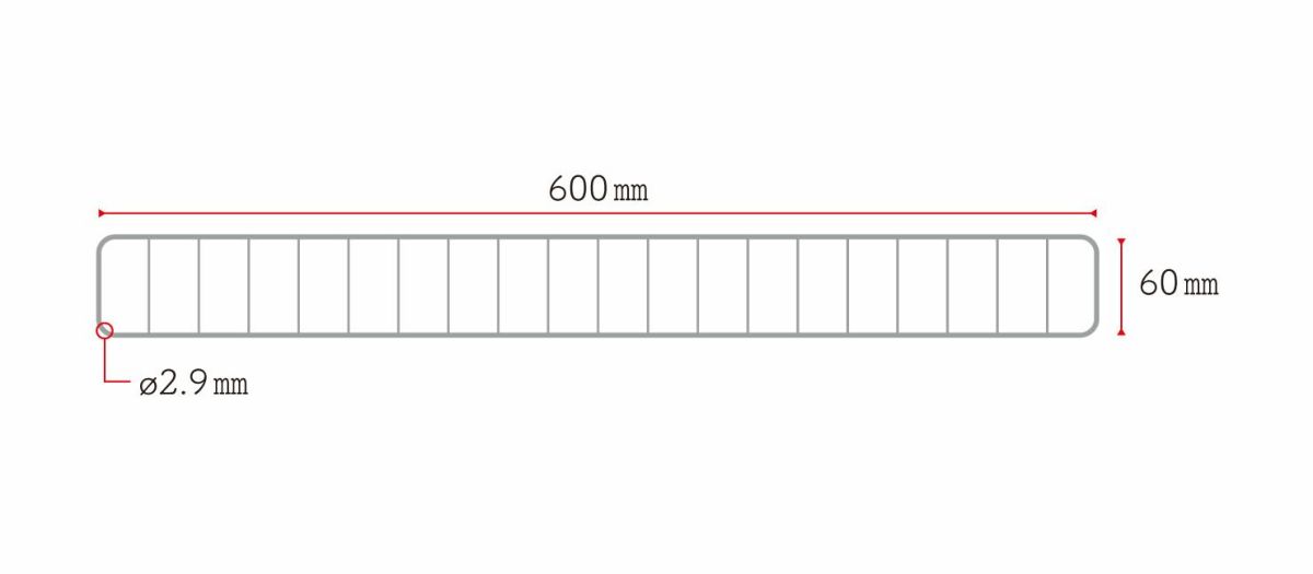 ケアシーネ クラーメル 枠型 60×600㎜