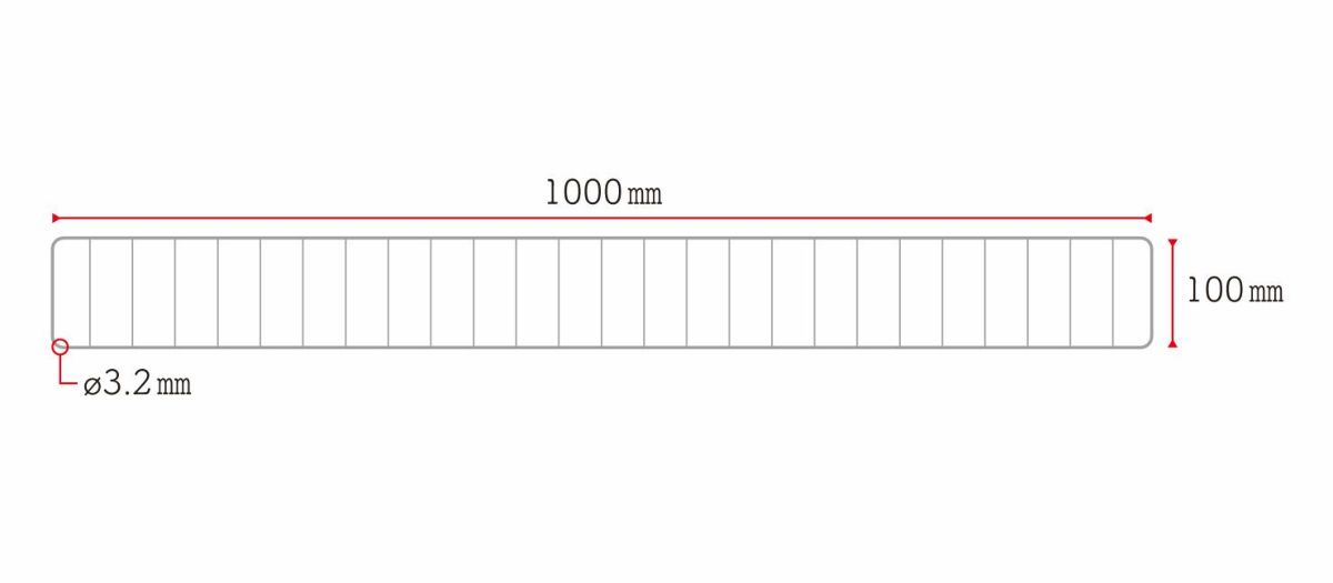 ケアシーネ クラーメル 枠型 100×1000㎜