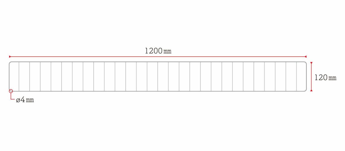 ケアシーネ クラーメル 枠型 120×1200㎜